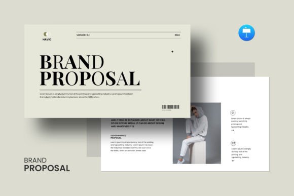 Download Brand Proposal Keynote Template - Proposal Collection