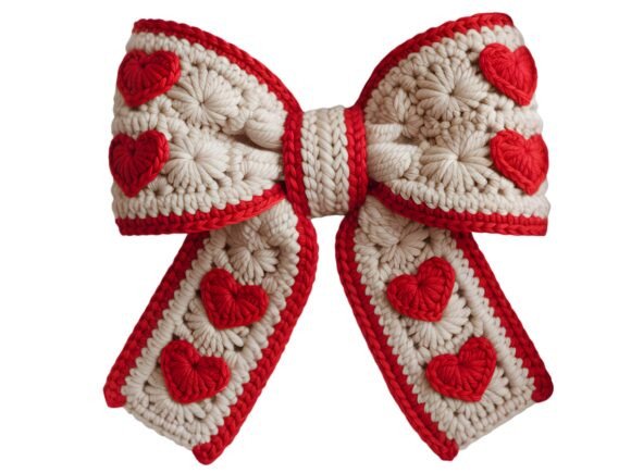 Download Faux Yarn Coquette Bow Valentine PNG. - Premium Resources