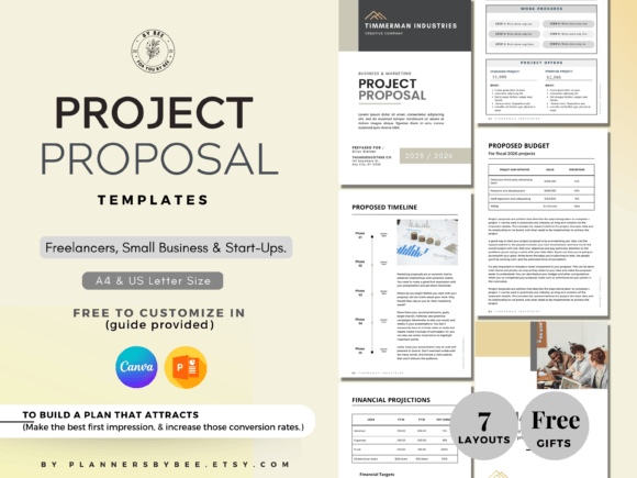 Download Project Proposal Template, Business Plan - Proposal Collection