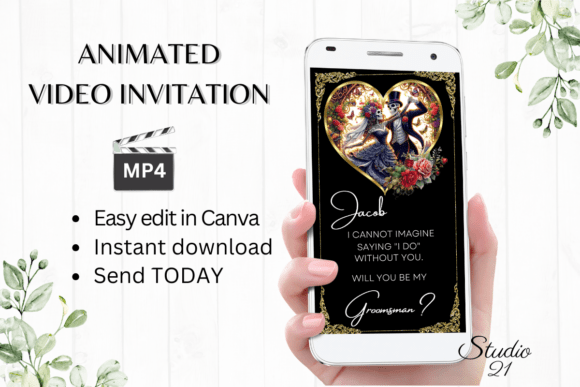 Download Gothic Romantic Groomsman Proposal - Proposal Collection