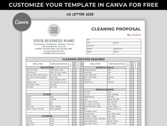 Download Cleaning Service Proposal Template - Proposal Collection